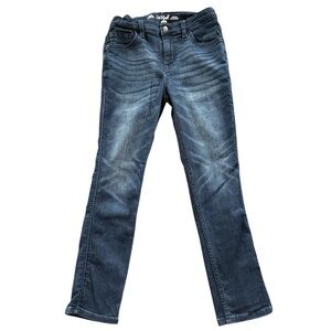 Cat & Jack Boys Stretch Slim Skinny Jeans With Adjustable Waistband Size 12